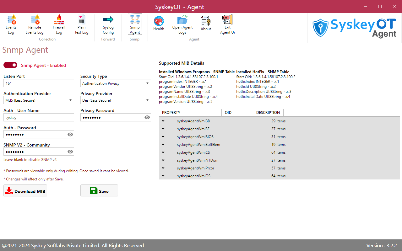SNMP Agent